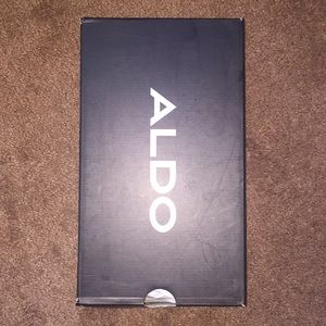 Aldo blue sued dead shoes
